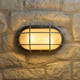 Silver Caged Bulkhead Light IK10 E27 Silver Caged Bulkhead Light IK10 E27